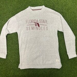 Pressbox Florida State‎ Seminoles FSU Comfy Terry Sweatshirt Grey Mens XL